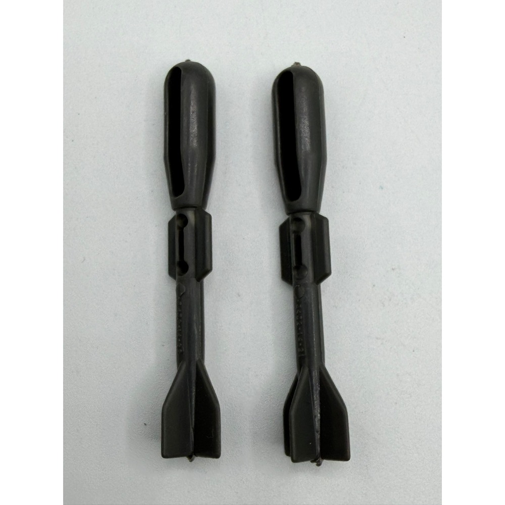 Vintage GI Joe DRAGONFLY BOMBS Pair 1983 Helicopter Underwing Part Hasbro ARAH - Picture 3 of 7